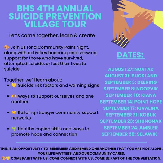 BHS 4th Annual Suicide Prevention Village Tour (2/2)
