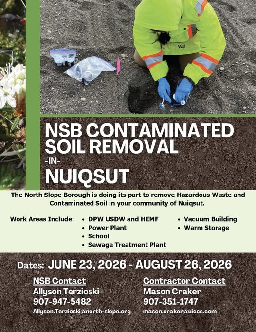 NSB Contaminated Soil Removal in Nuiqsut