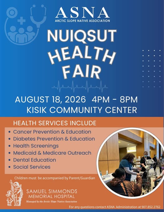 Nuiqsut Health Fair (2/2)
