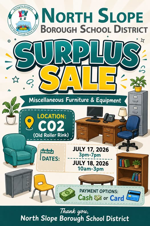 North Slope Borough School District Surplus Sale