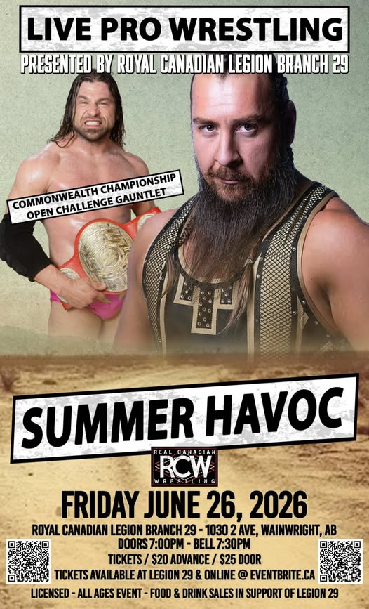 RCW Summer Havoc: Live Pro Wrestling (1/2)
