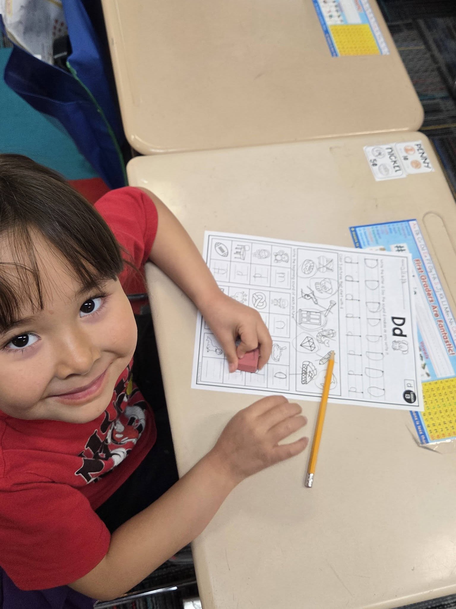 North Slope Borough Police Officers Visit Tikigaq School First Graders (3/5)