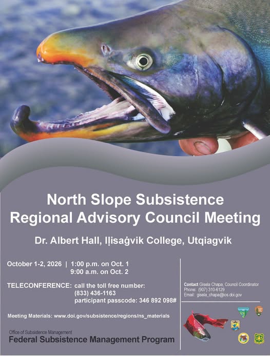 North Slope Subsistence Regional Advisory Council Meeting