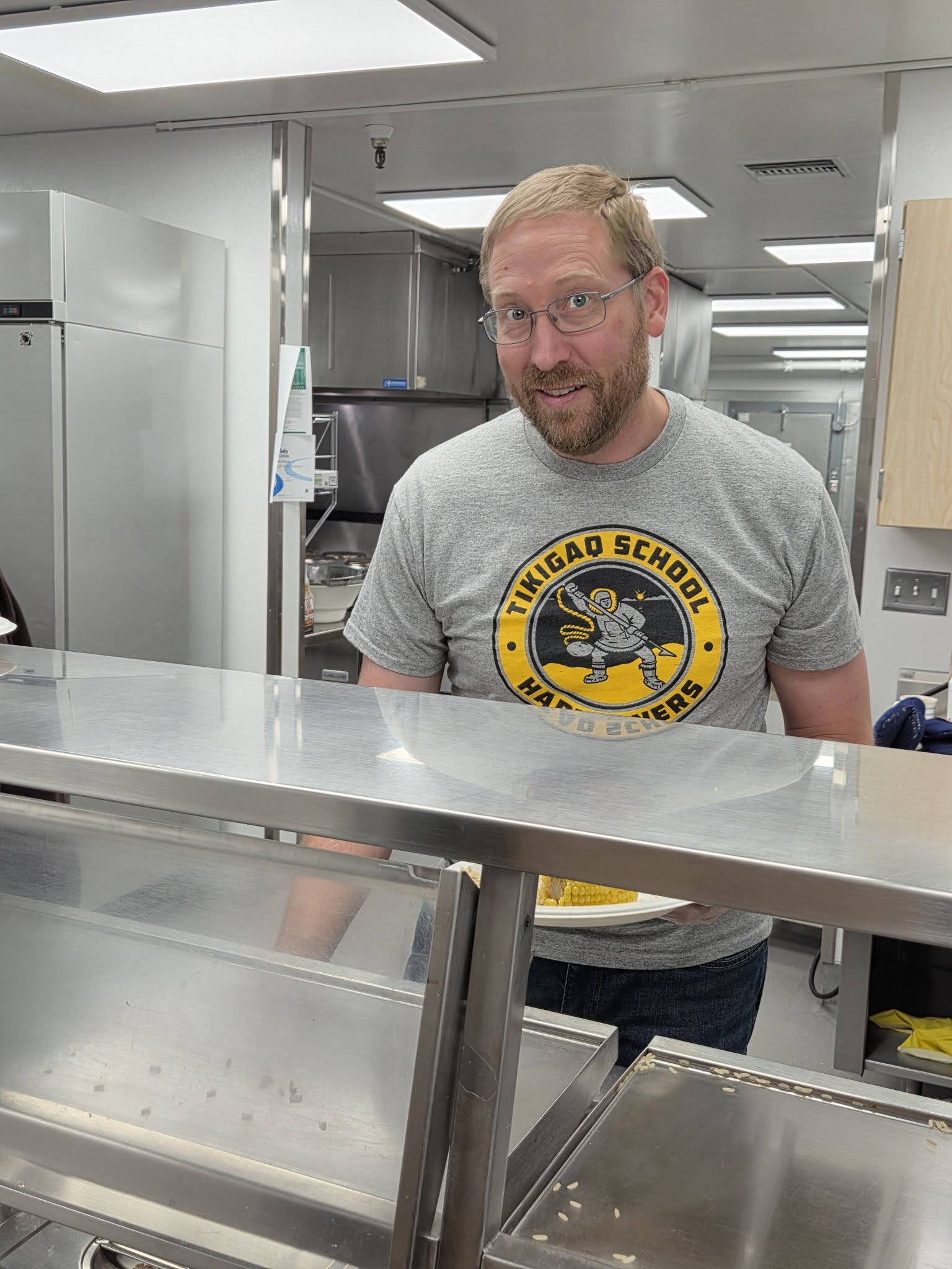 Assistant Principal Coxson serving Idaho recipe (2/3)