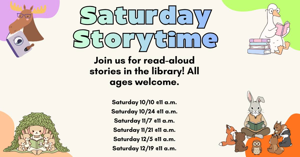 Saturday Storytime (2/2)