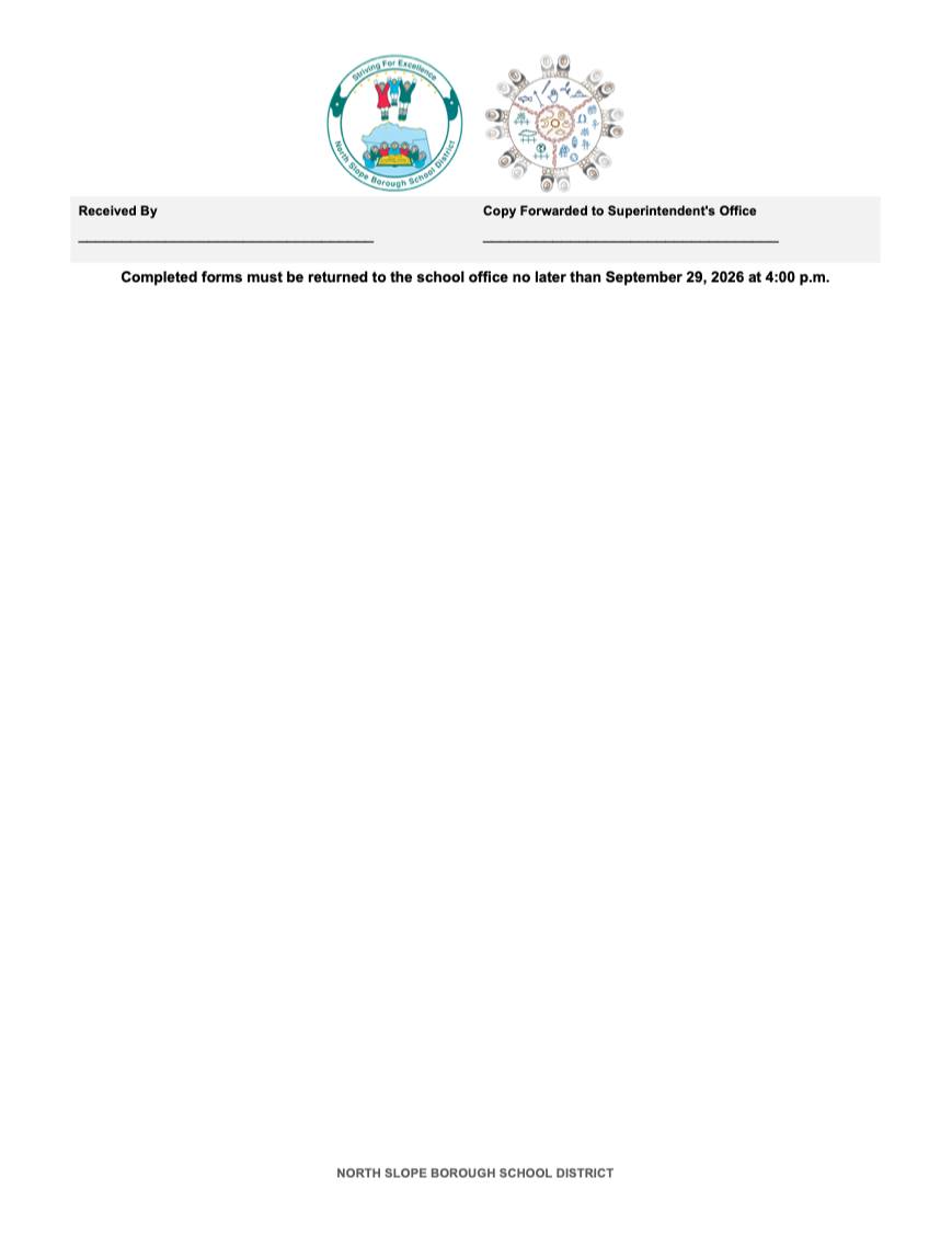 Atqasuk Community School Advisory Council Election (3/3)