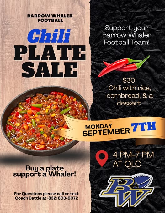 Chili Plate Sale