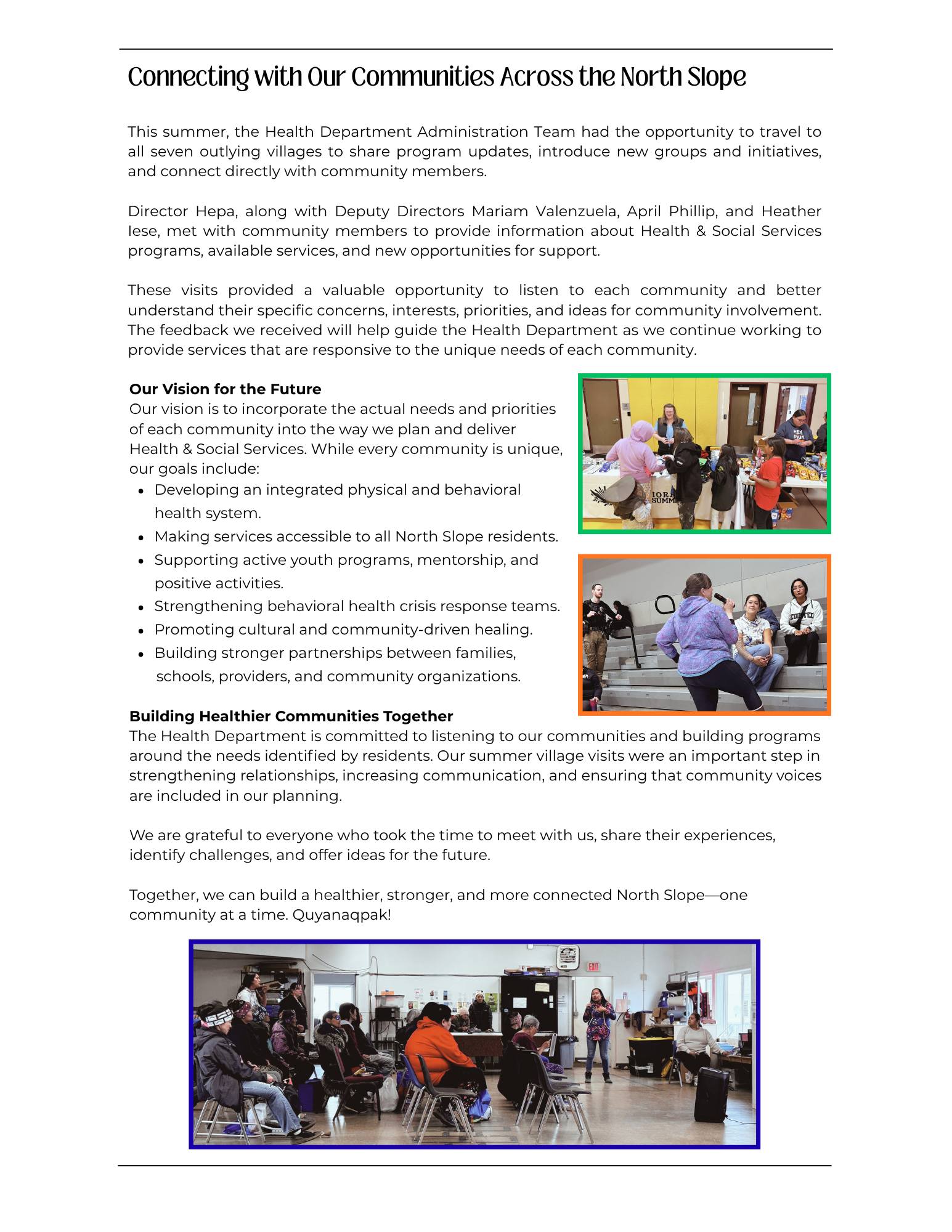 Public Health Nursing — Kaktovik (5/5)