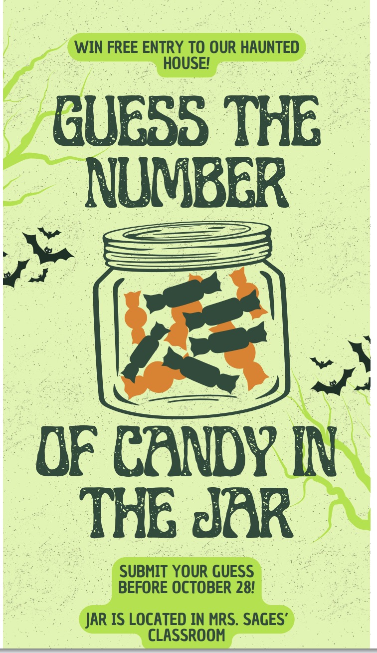 Guess the Number of Candy in the Jar Contest (2/2)