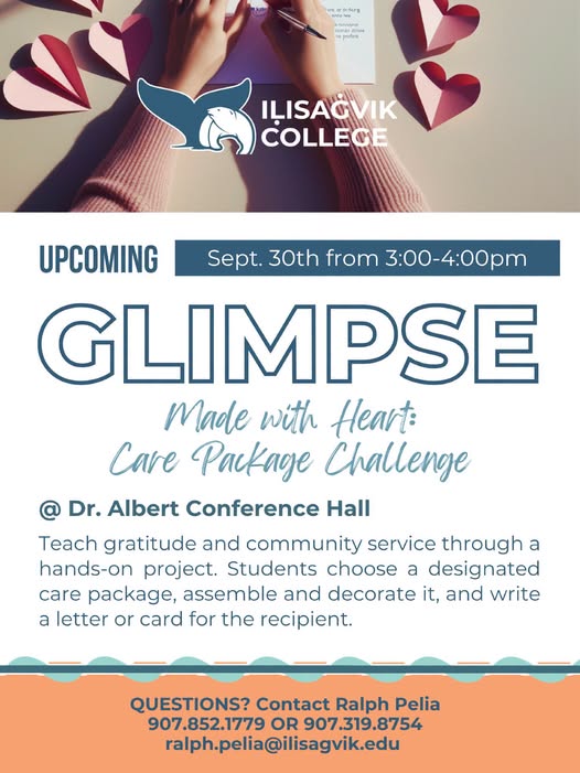 GLIMPSE Made with Heart: Care Package Challenge