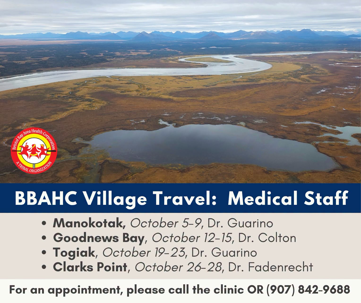 Medical Staff Visits — Manokotak (2/2)