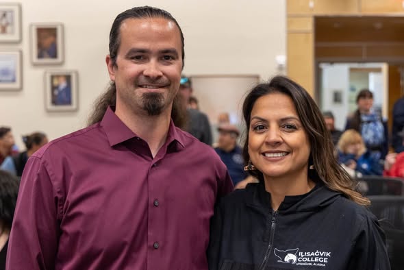 Guest Speaker Nagruk Harcharek at Iḷisaġvik College Fall Orientation