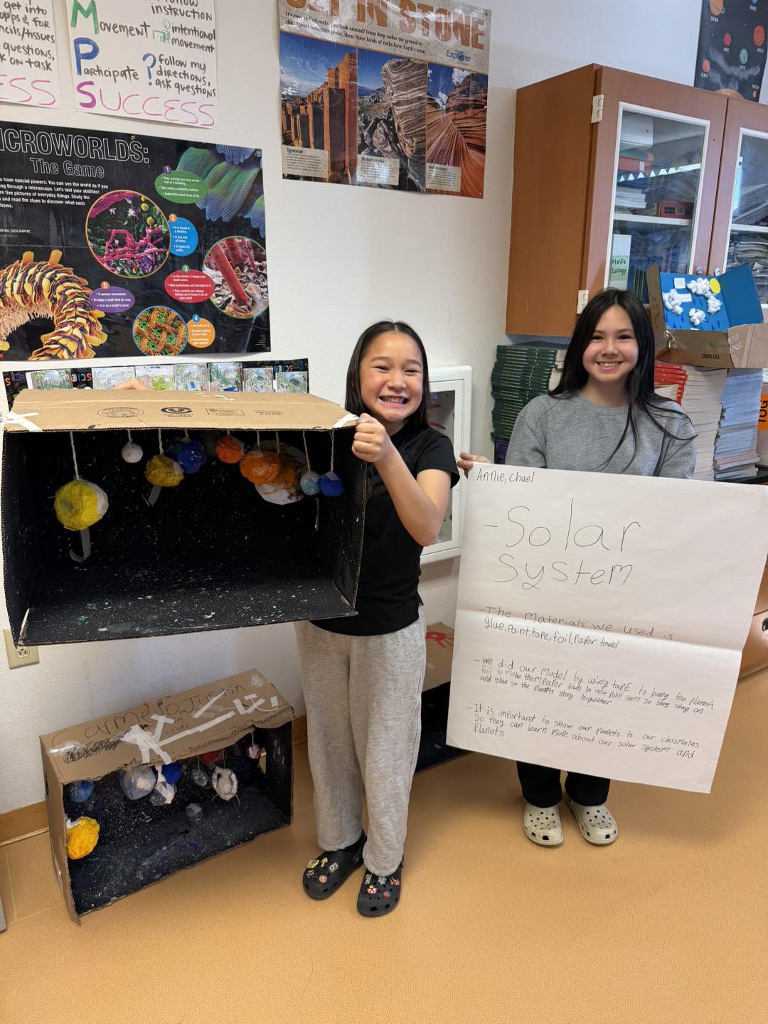 Middle School Students Present System Models (4/5)