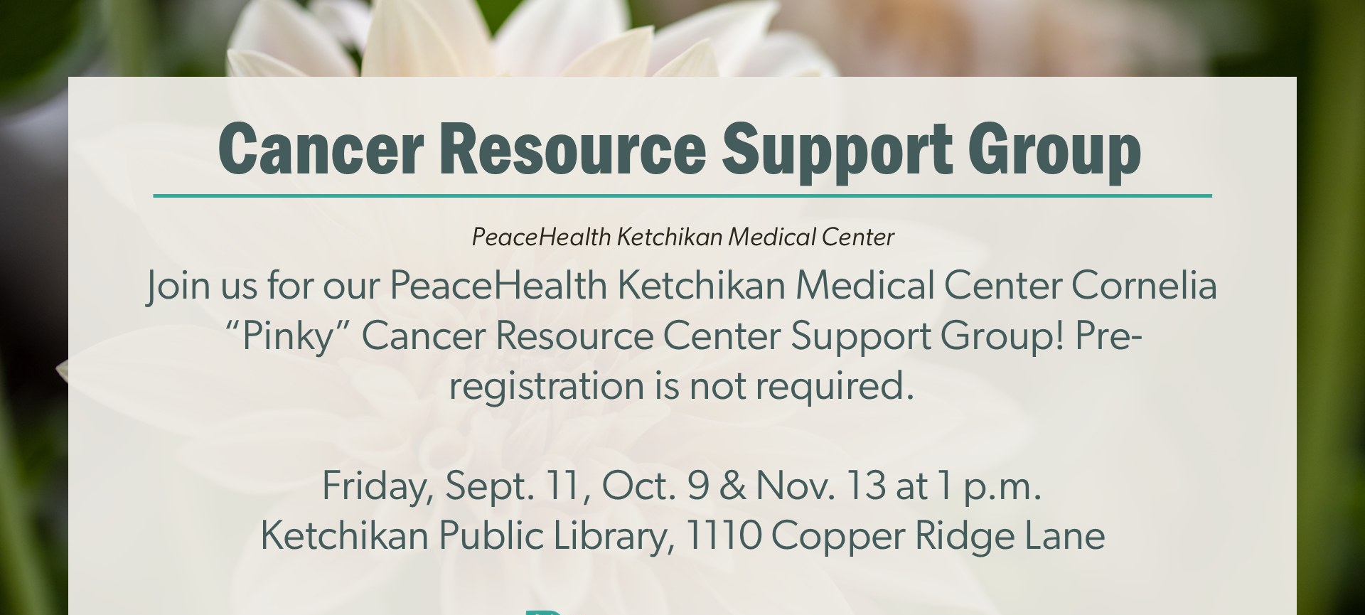 Cancer Resource Support Group (2/2)