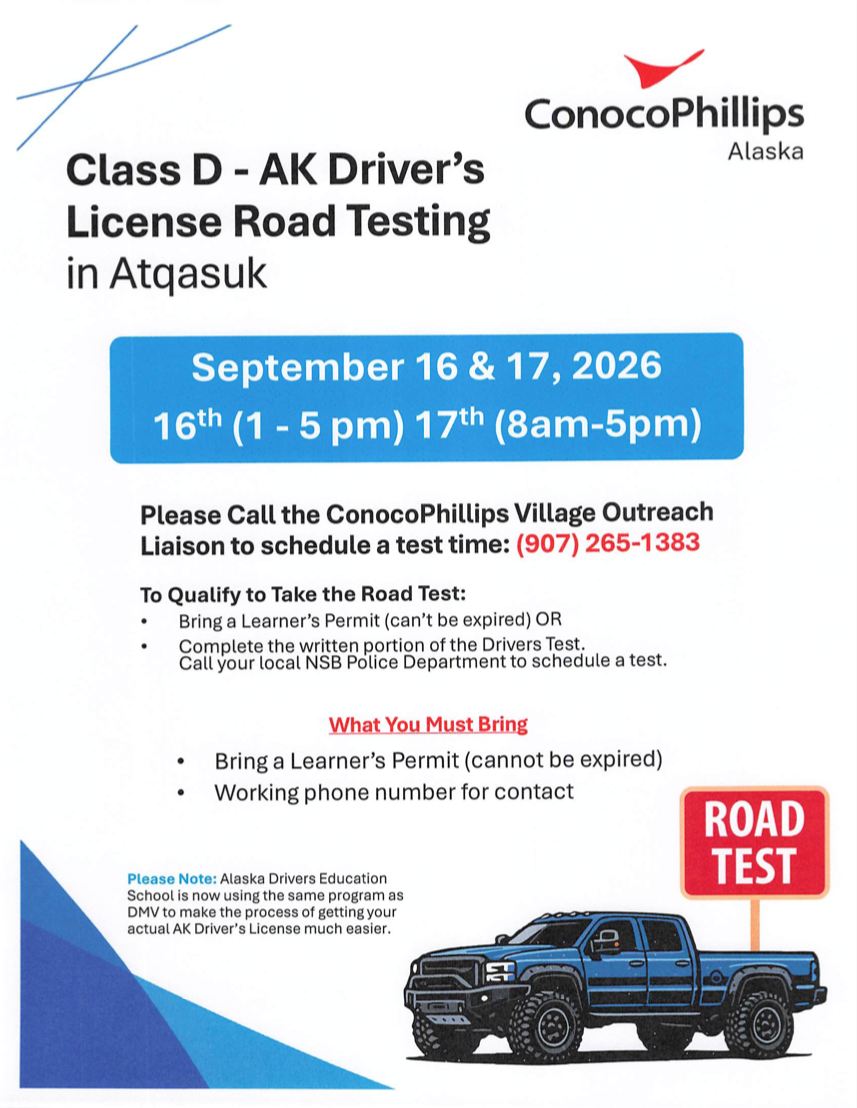 Class D - AK Driver's License Road Testing (1/2)