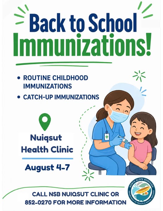 Back to School Immunizations