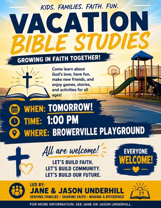 Vacation Bible Studies (1/2)