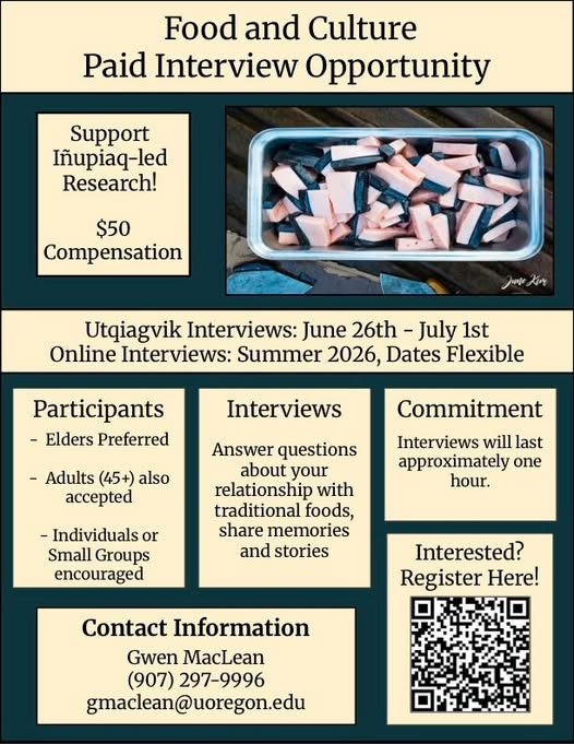 Food and Culture Paid Interview Opportunity