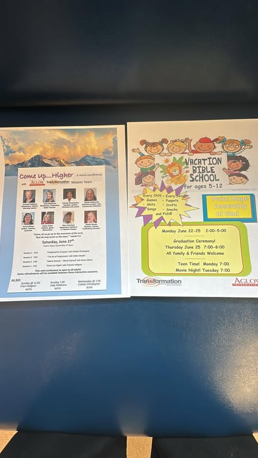 Vacation Bible School (ages 5-12)
