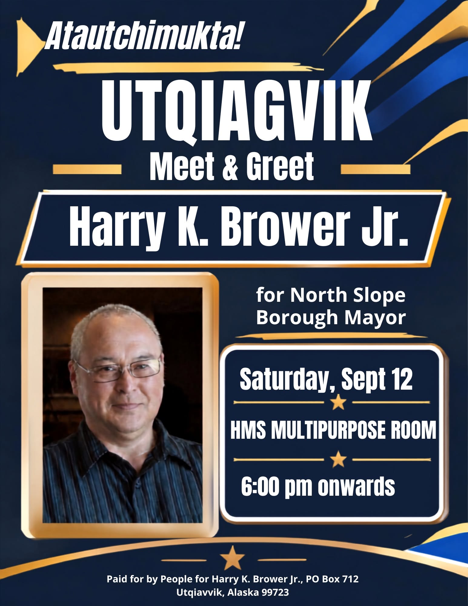 Meet & Greet with Harry K. Brower Jr. (NSB Mayor campaign)